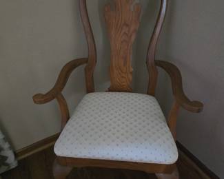 Oak dining chair
