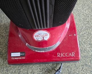 Riccar vac closeup