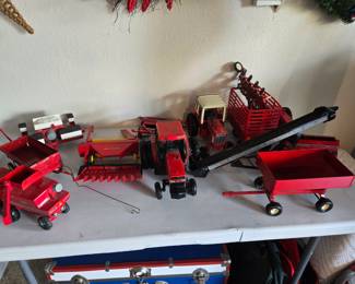 International Harvester farm toys