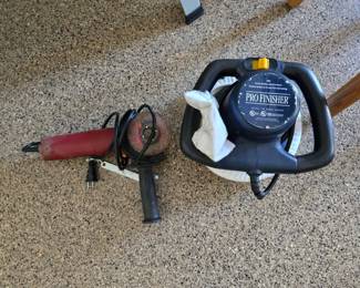 Polisher and saw