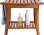 Teak wood stool