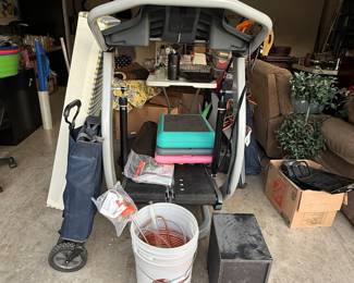 Polar Treadmill and popup wagon