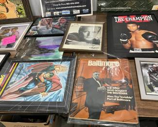 Assorted Framed Signed Pictures