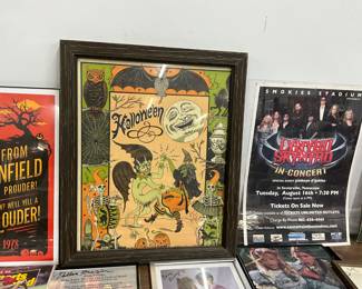 Madame Talbot's Victorian Lowbrow Halloween Dancing Witch Devil Poster