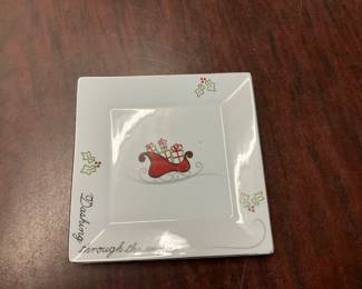 St Nicholas Square "Tis the Season" Plate
