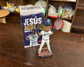 Jesus Aguilar Milwaukee Brewers SGA Bobblehead