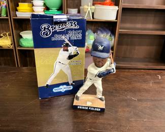 Prince Fielder Milwaukee Brewers Bobblehead