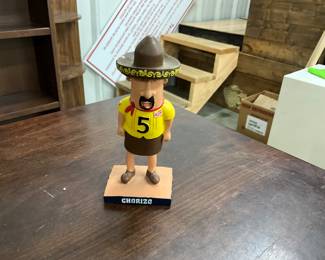 Milwaukee Brewers Chorizo Racing Sausage Bobblehead