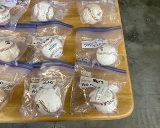 Signed Baseballs