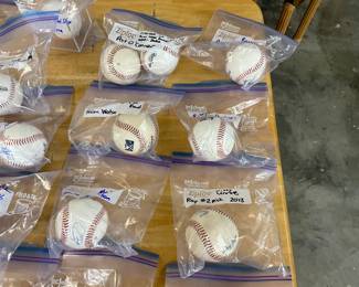 Signed Baseballs