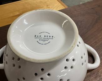 Rae Dunn "Fresh" Ceramic Colander