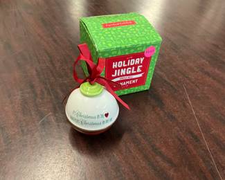 Holiday Jingle Christmas Ornament