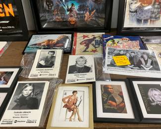 Assorted Signed Framed Photos
