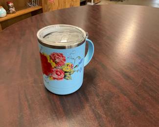Pioneer Woman Sweet Rose Stainless Steel Mug
