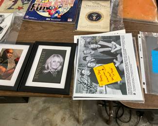Assorted Signed Framed Photos