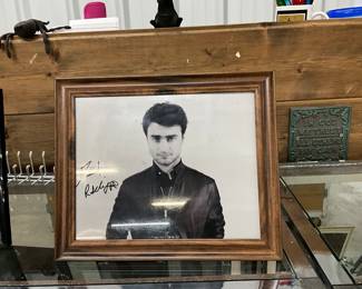 Framed Daniel Radcliff Signed Print