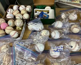 Signed Baseballs