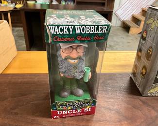 Uncle Si Duck Dynasty Christmas Bobblehead