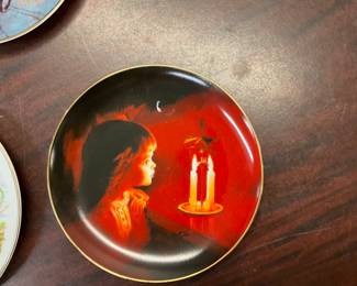 1991 Donald Zolan "Candlelight Magic" Plate