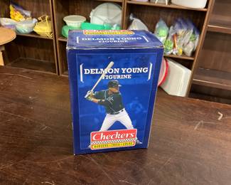 Delmon Young Action Figurine by Checkers