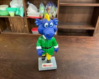 Coca-Cola Sinker the Elf Bubblehead Mascot for the NW Arkansas Naturals Minor League