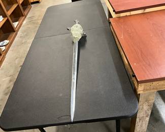 Sword with Skull Handle