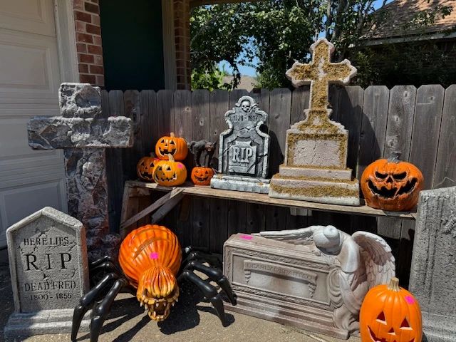 Ready for a Happy Halloween Lots of COOL decorations