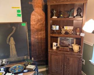Cemetery Antique Rubbing 3 sizes Corner Book Case