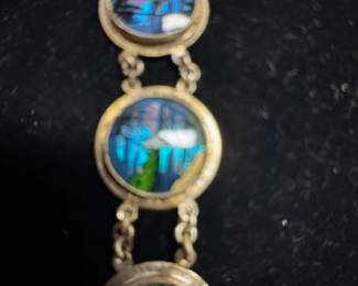 Morpho Butterfly Vintage Bracelet