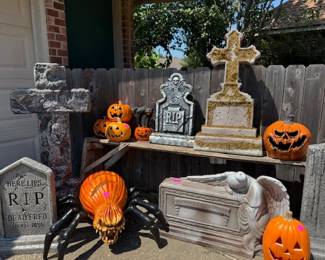 Ready for a Happy Halloween Lots of COOL decorations