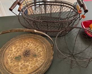 vintage baskets