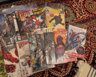 Spiderman, Werewolf, Superman etc.