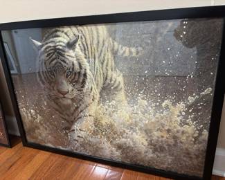 Beautiful tiger wall hanging