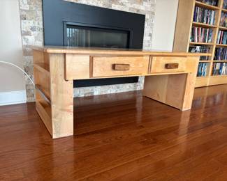 Lovely hand crafted coffee cocktail table