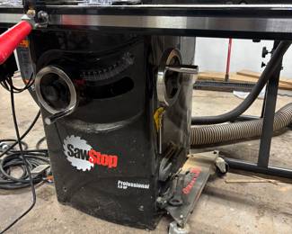 Saw stop 52” table saw