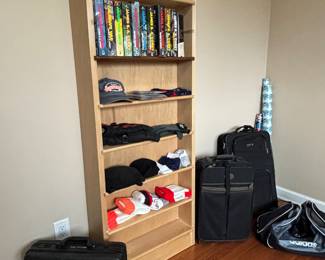 Books socks luggage