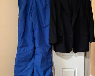Winter bibs suit