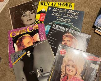 We have two full bins of albums. I just showed some that I liked.!