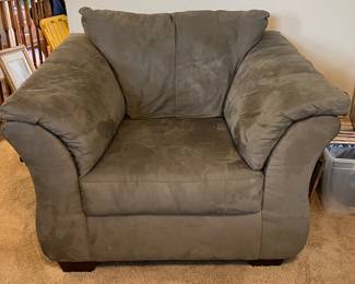This is the Moss green oversize chair. Also is a coordinating sofa.