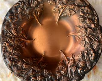 Vintage copper bowl