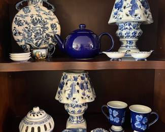 Who doesn’t like blue and white items?!