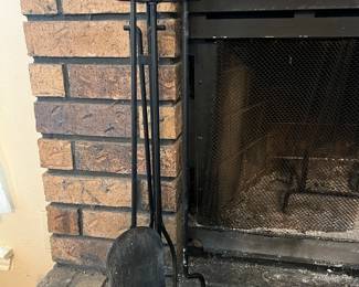 Fireplace set