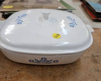 CORNING WARE DISH WITH LID