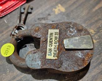 SAN QUENTIN LOCK WITH KEY