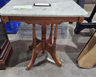 MARBLE TOP TABLE