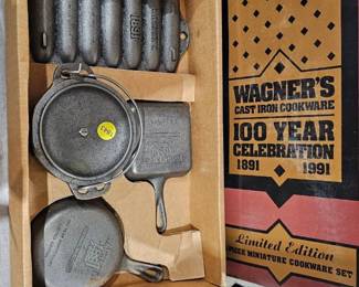 WAGNERS CAST IRON COOKWARE