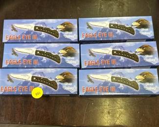 6 EAGLE EYE KNIVES