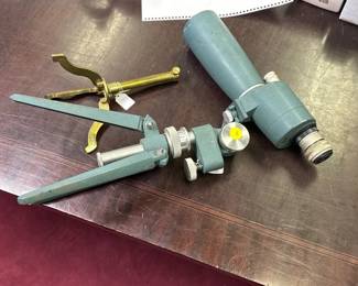 SCOPE AND BRASS STAND