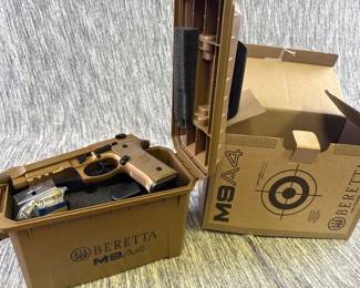 BERETTA 9MM SEMI AUTO PISTOL