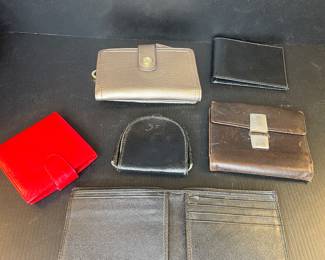 Vintage leather wallets 
